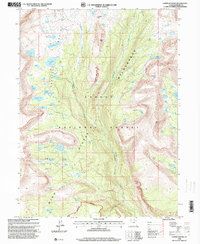 Hi-Res Interactive Map of Garfield Basin, Duchesne County, UT in 1996 ...